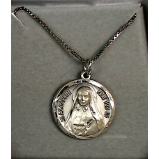 St. Frances Xavier Cabrini Medal with chain